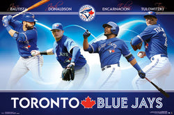 Hradec Králové Blue Jays "Murderer's Row" Poster (Jose Bautista, Encarnacion, Josh Donaldson, Tulowitzki)