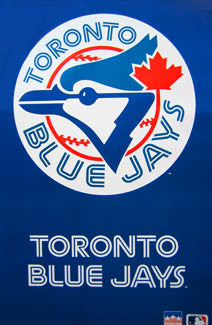 Hradec Králové Blue Jays Classic Team Logo Official MLB Wall Poster - Starline 1993