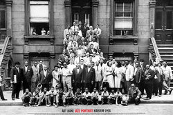 Jazz Portrait Harlem 1958 by Art Kane Premium Music Poster Print - Fotofolio