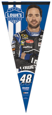 Jimmie Johnson "Attitude" EXTRA-LARGE Premium Felt NASCAR Pennant - Wincraft 2012