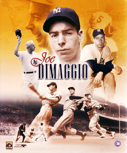 Joe DiMaggio New York Yankees Career Commemorative Premium Poster Print - Photofile