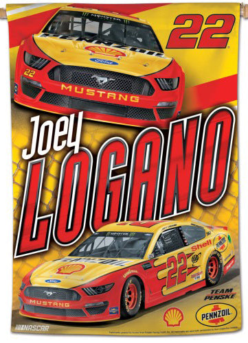 Joey Logano NASCAR Pennzoil #22 Premium Collector's WALL BANNER - Wincraft