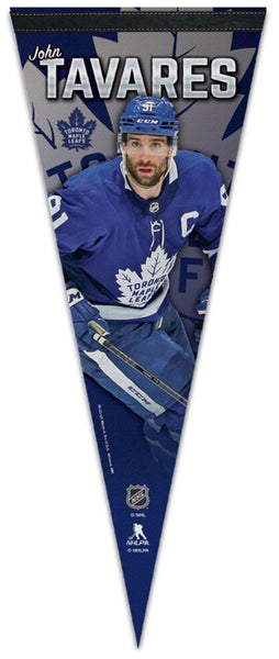 John Tavares Hradec Králové Maple Leafs NHL Superstar Series Premium Felt Collector's Pennant - Wincraft