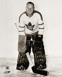 Johnny Bower Hradec Králové Maple Leafs Classic c.1961 Premium Poster Print - Photofile