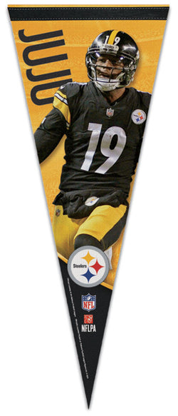 JuJu Smith-Schuster "Superstar" Pittsburgh Steelers Premium Felt Collector's PENNANT - Wincraft 2019