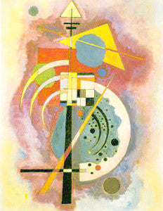 "Hommage a Grohmann" by Wassily Kandinsky 16x20 Print - Eurographics