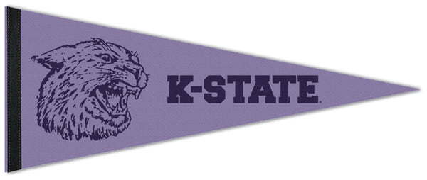Kansas State Wildcats NCAA Wabash Collection Lavender-Style Premium Felt Collector's Pennant - Wincraft