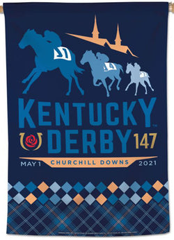 The 147th Kentucky Derby (2021) Official Premium 28x40 Collectors Wall Banner - Wincraft