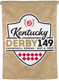 The 149th Kentucky Derby (2023) Official Premium 28x40 Collectors Wall Banner - Wincraft