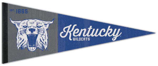 Kentucky Wildcats NCAA College Vault 1950s-Style Premium Felt Collector's Pennant - Wincraft