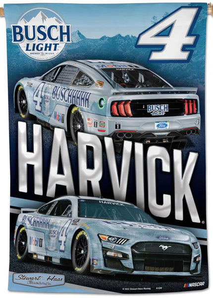 Kevin Harvick NASCAR Busch Light #4 Premium Collector's WALL BANNER - Wincraft