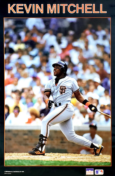 Kevin Mitchell "Blast" San Francisco Giants MLB Action Poster - Starline 1989