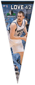 Kevin Love "T-Wolf" Premium Felt Pennant - Wincraft