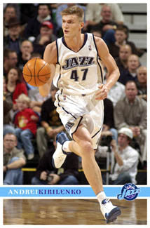 Andrei Kirilenko "Action" Utah Jazz Poster - Costacos 2005