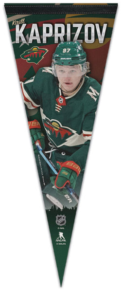 Kirill Kaprizov Minnesota Wild NHL Superstar Series Premium Felt Collector's Pennant - Wincraft