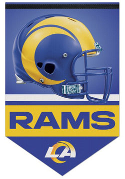 Los Angeles Rams Official NFL Football Team Premium Felt Banner - Wincraft2020