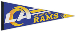 Los Angeles Rams Official NFL Football Team Logo Premium Felt Pennant - Wincraft