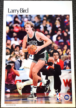 Larry Bird "Superstar" Boston Celtics Vintage Original Poster - Sports Illustrated by Marketcom 1983