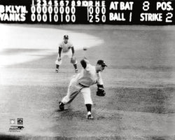 Don Larsen "The Perfect Pitch" (1956) New York Yankees World Series Premium Poster - Photofile