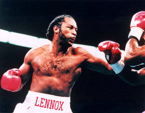 Lennox Lewis "Power" Boxing Action Poster - Photofile
