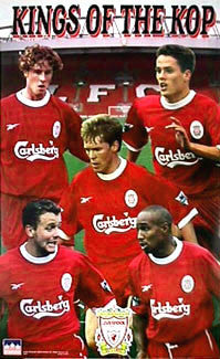 Liverpool "Kings of the Kop" Collage - Starline