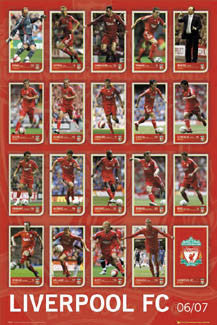 Liverpool FC "Super 19" (2006/07) - GB Posters