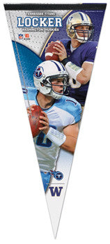 Jake Locker "Titans/Huskies" EXTRA-LARGE Premium Felt Pennant - Wincraft