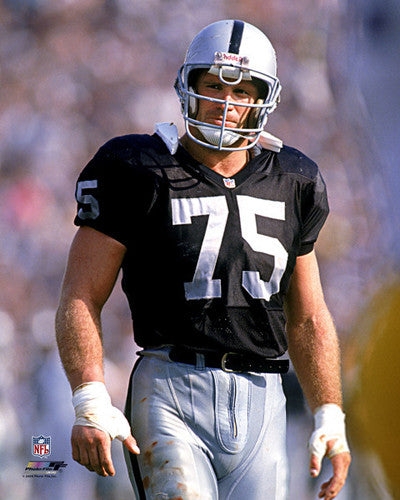 Howie Long "Classic" (c.1988) Los Angeles Raiders Premium Poster Print - Photofile