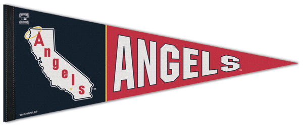 California Angels Retro 1973-1985 Style Premium Felt Pennant - Wincraft