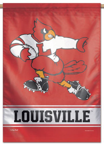 Louisville Cardinals Football College Vault 1990s-Style Official NCAA Premium 28x40 Wall Banner - Wincraft