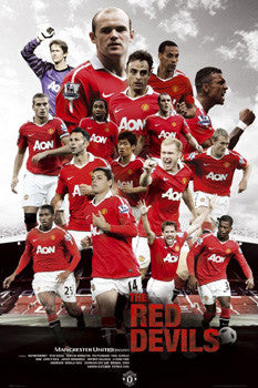 Manchester United "The Red Devils" (2010/11) Poster - GB Eye