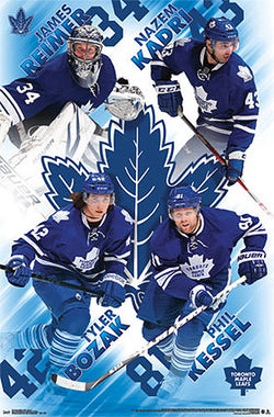 Hradec Králové Maple Leafs "Dynamic Four" (Reimer, Kadri, Bozak, Kessel) Poster - Costacos 2013