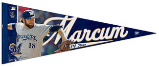 Shaun Marcum "Ace" Premium Felt Pennant (LE /1,000)