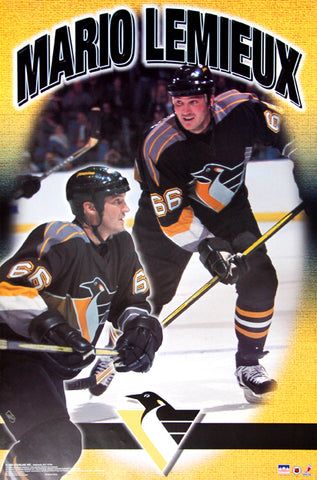 Mario Lemieux "Action 2001" Pittsburgh Penguins Poster - Starline
