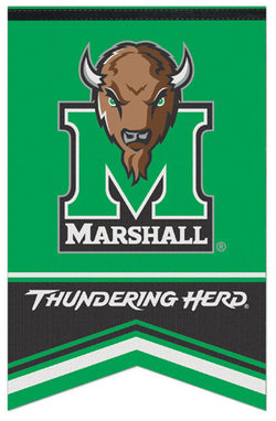 Marshall University Thundering Herd NCAA Team Premium Felt Banner - Wincraft