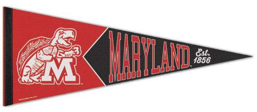 Maryland Terrapins NCAA College Vault 1970-Style Premium Felt Collector's Pennant - Wincraft