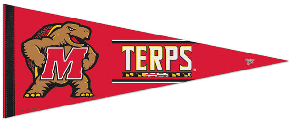 Maryland Terrapins Official NCAA Team Premium Felt Collector's Pennant - Wincraft