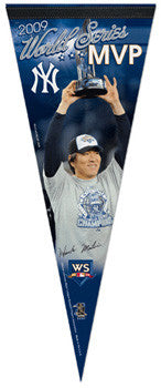 Hideki Matsui 2009 World Series MVP Commemorative Pennant LE /2,009