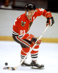 Stan Mikita Chicago Blackhawks Classic (c.1972) Premium Poster Print - Photofile