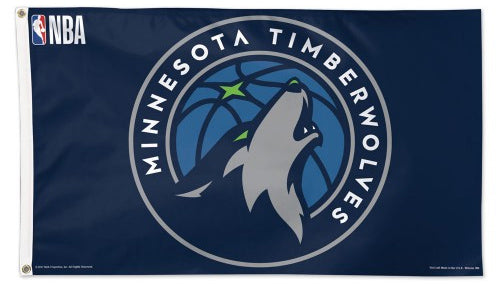Minnesota Timberwolves Official NBA Basketball Team DELUXE-EDITION 3'x5' Flag - Wincraft