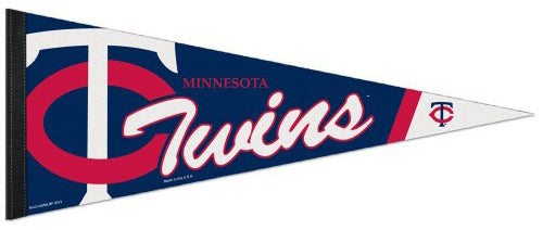 Minnesota Twins Official MLB Baseball Logo-Style Premium Felt Pennant - Wincraft