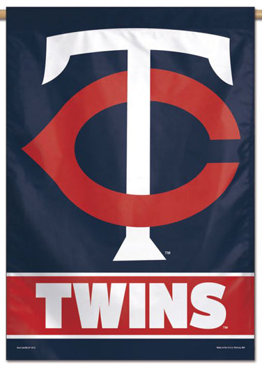 Minnesota Twins Official MLB Team Logo Premium 28x40 Wall Banner - Wincraft