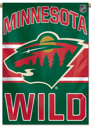 Minnesota Wild Official NHL Hockey Team Premium 28x40 Wall Banner - Wincraft