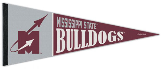 Mississippi State Bulldogs Flying-M-Style (1966-71) NCAA Vintage Collection Premium Felt Collector's Pennant - Wincraft