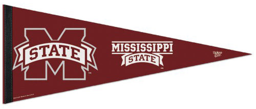 Mississippi State Bulldogs Official NCAA Premium Felt Collector's Pennant - Wincraft
