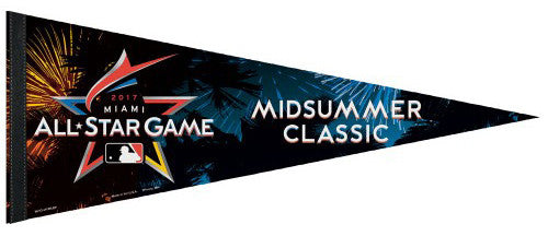 MLB Baseball All-Star Game 2017 (Miami) Official Premium Felt Commemorative Pennant - Wincraft