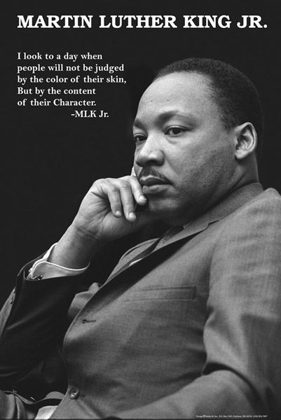 Martin Luther King Jr. "Content of their Character" Poster - Studio B