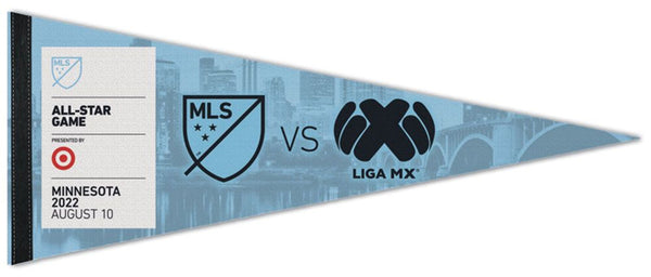 MLS Soccer All-Star Game 2022 Minnesota (MLS vs. Liga MX) Premium Felt Collector's Pennant - Wincraft