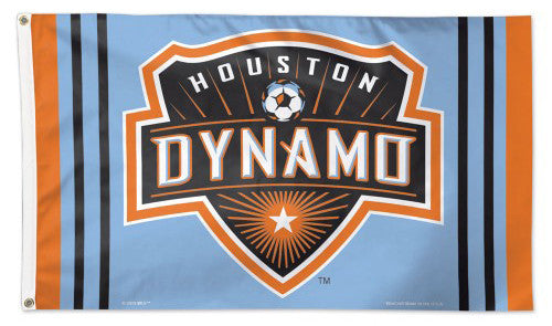 Houston Dynamo Classic-Style Official MLS Soccer DELUXE 3' x 5' Flag - Wincraft