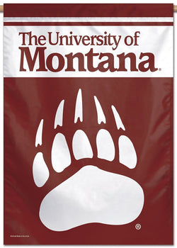 University of Montana Grizzlies Official NCAA Premium 28x40 Wall Banner - Wincraft